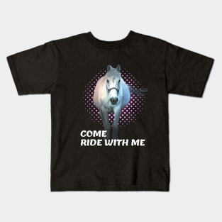 Come Ride with me Kids T-Shirt